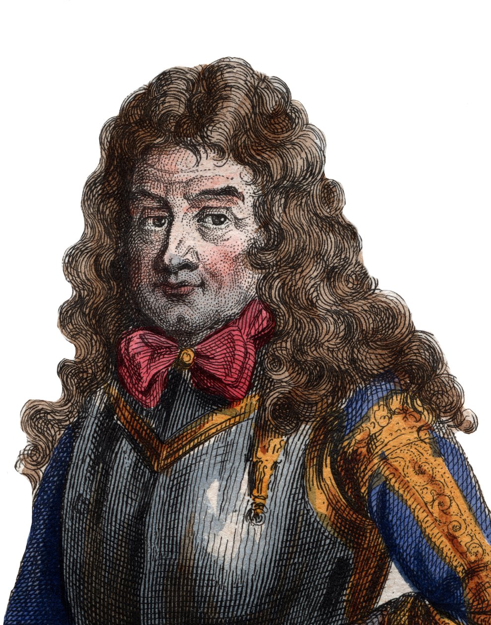 Portrait of Nicolas Catinat de La Fauconnerie, French military commander and Marshal of France by French School