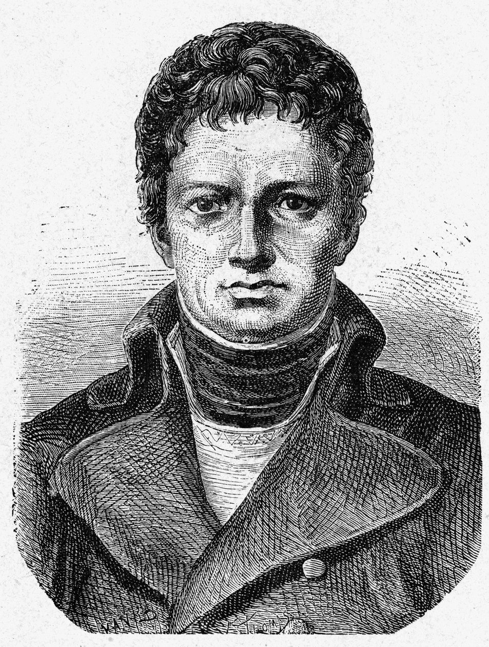 Portrait of Nicolas René Dufriche, Baron Desgenettes (1762 - 1837), French Military Physician - in 