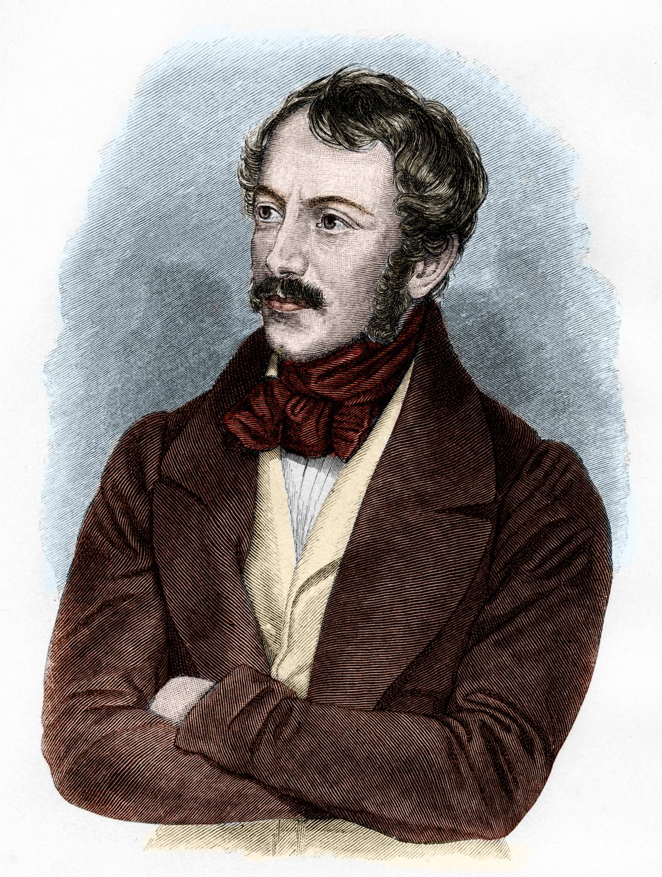 Portrait of Nikolaus Lenau by French School