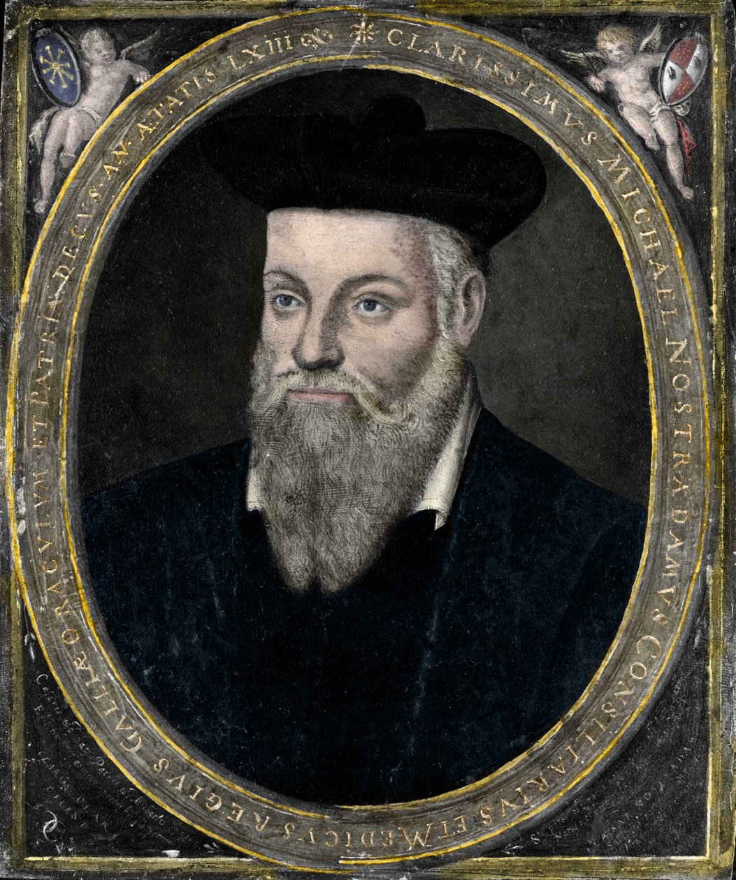 Portrait of Nostradamus by French School