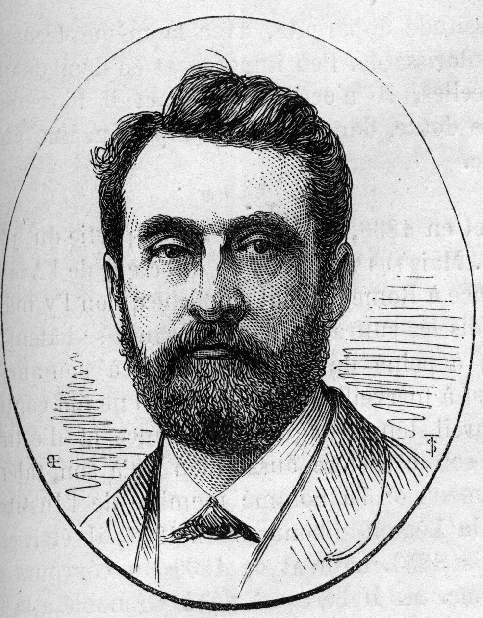 Portrait of Paul Dubois, French sculptor by French School
