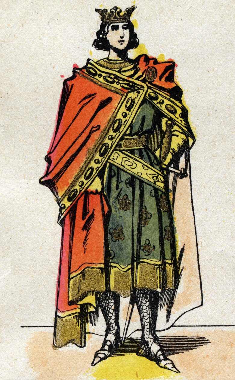 Portrait of Philip V the Long, King of France by French School