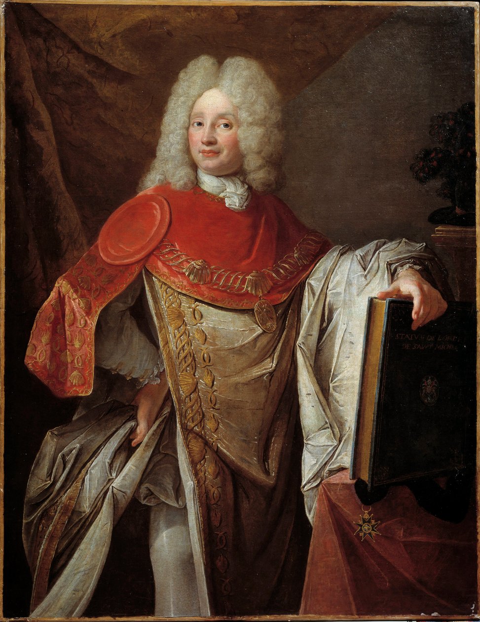 Portrait of Philippe Joseph Perrotin de Barmond, Chevalier de Saint Michel by French School
