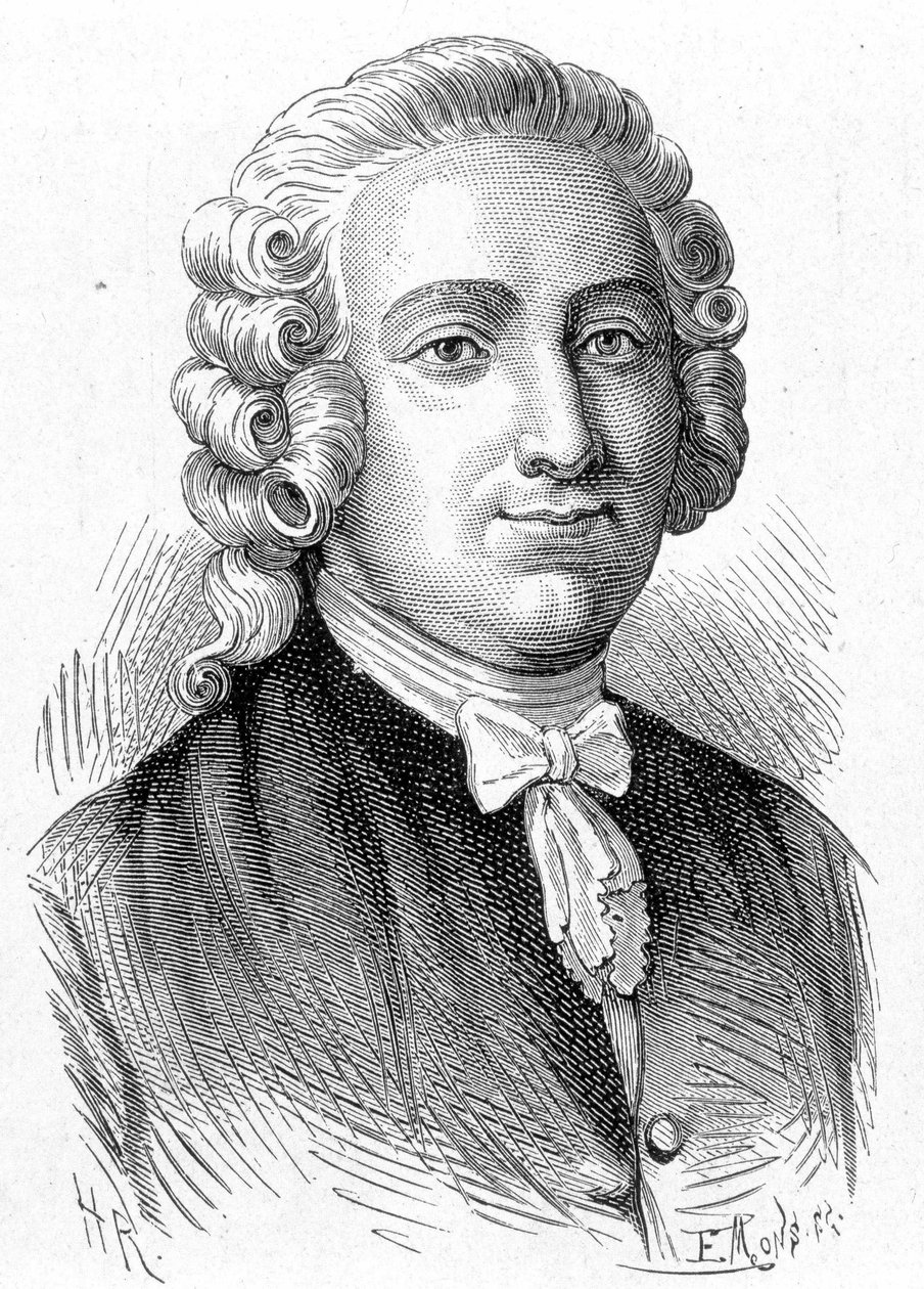 Portrait of Pierre Joseph Macquer (1718 - 1784), French Chemist and Physician - in Album of Science; Illustrious Scientists; Great Discoveries 1896 by French School
