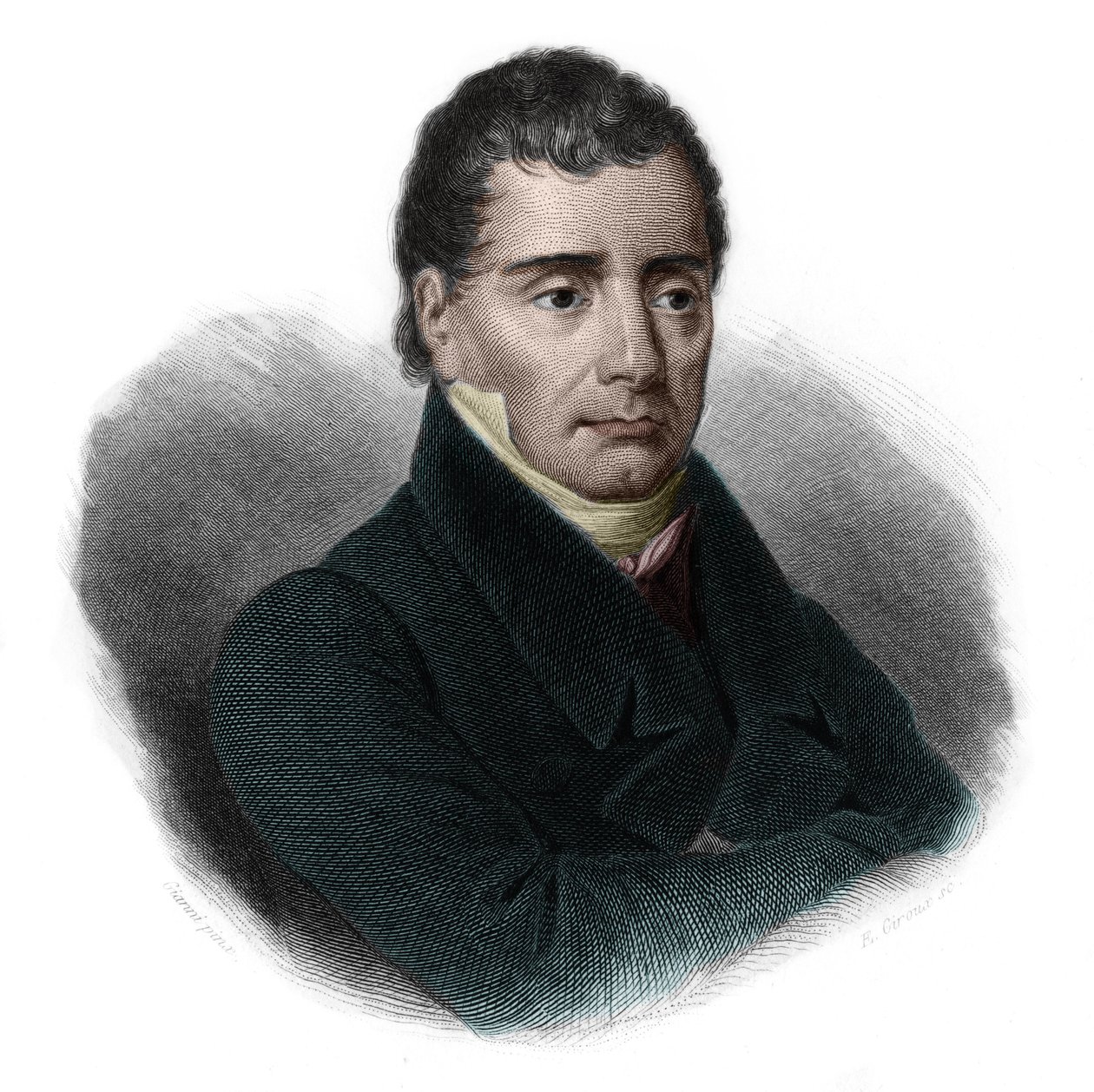 Portrait of Pierre Paul Royer-Collard by French School