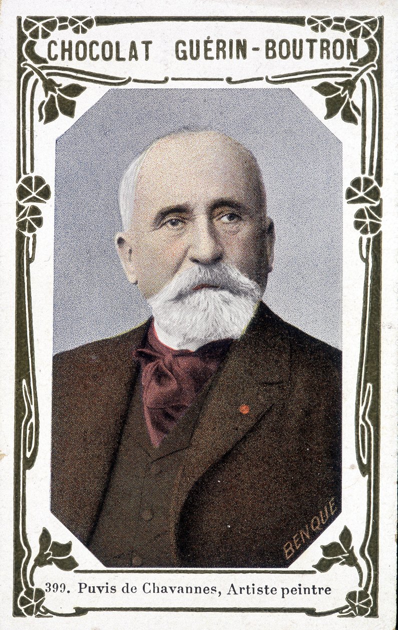 Portrait of Pierre Puvis de Chavannes, French Painter (1824-1898) by French School