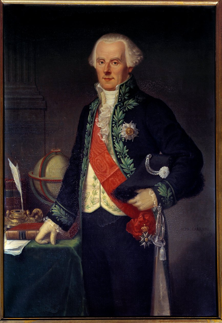Portrait of Pierre Simon, Marquis de Laplace by French School