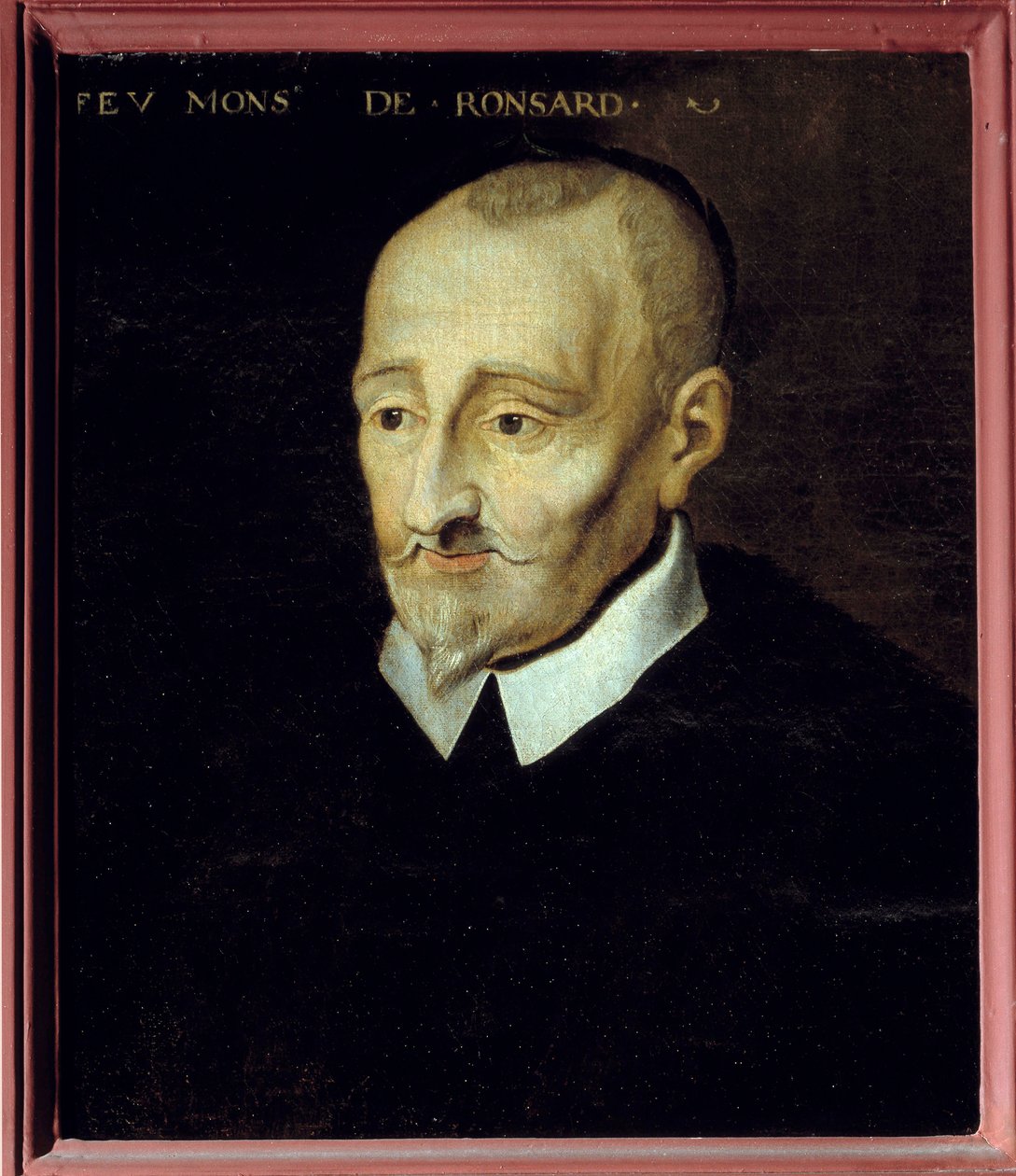 Portrait of Pierre de Ronsard by French School