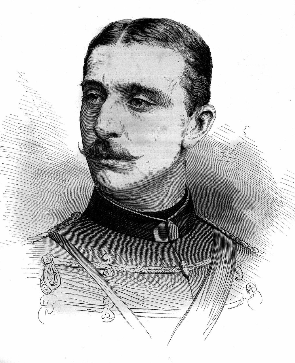 Portrait of Prince Eugene Louis Napoleon, known as the 