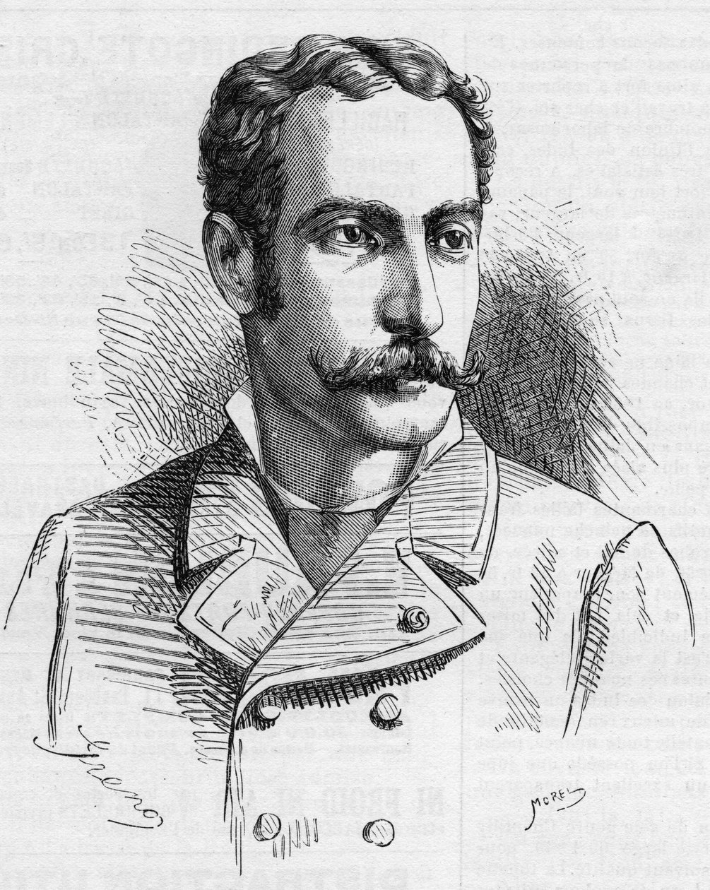 Portrait of Robert Ivens (1850-1898), Portuguese explorer by French School