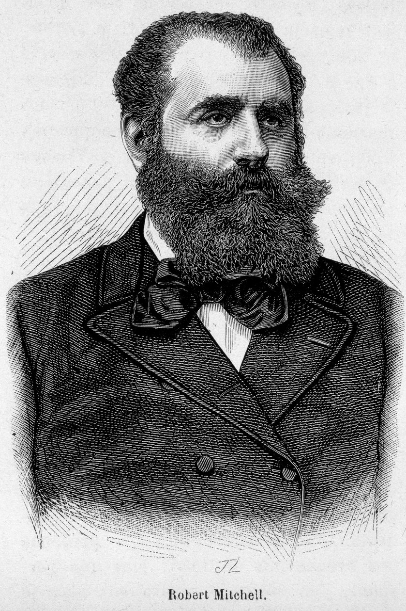 Portrait of Robert Mitchell - in L