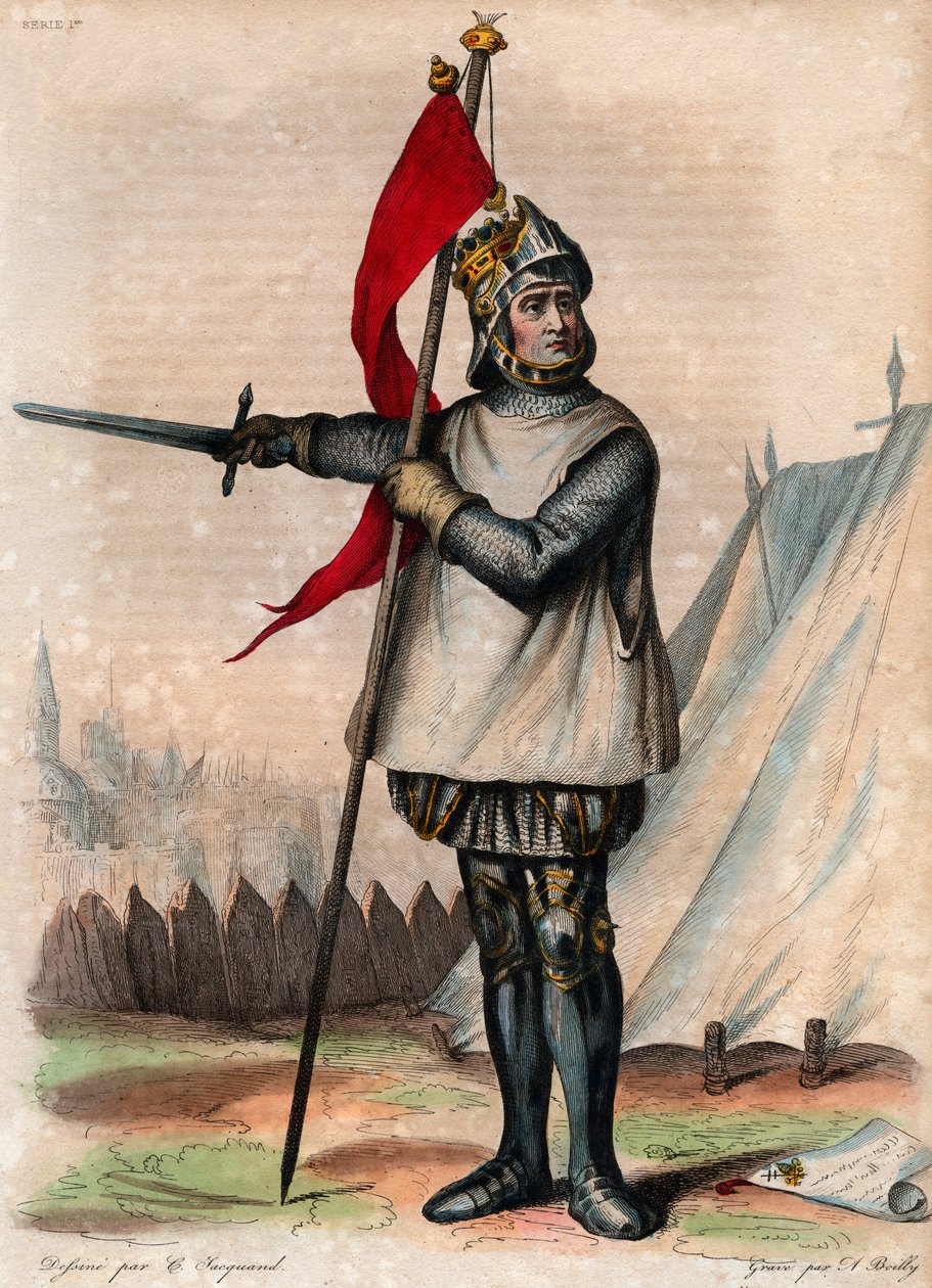 Portrait of Robert de Hauteville by French School