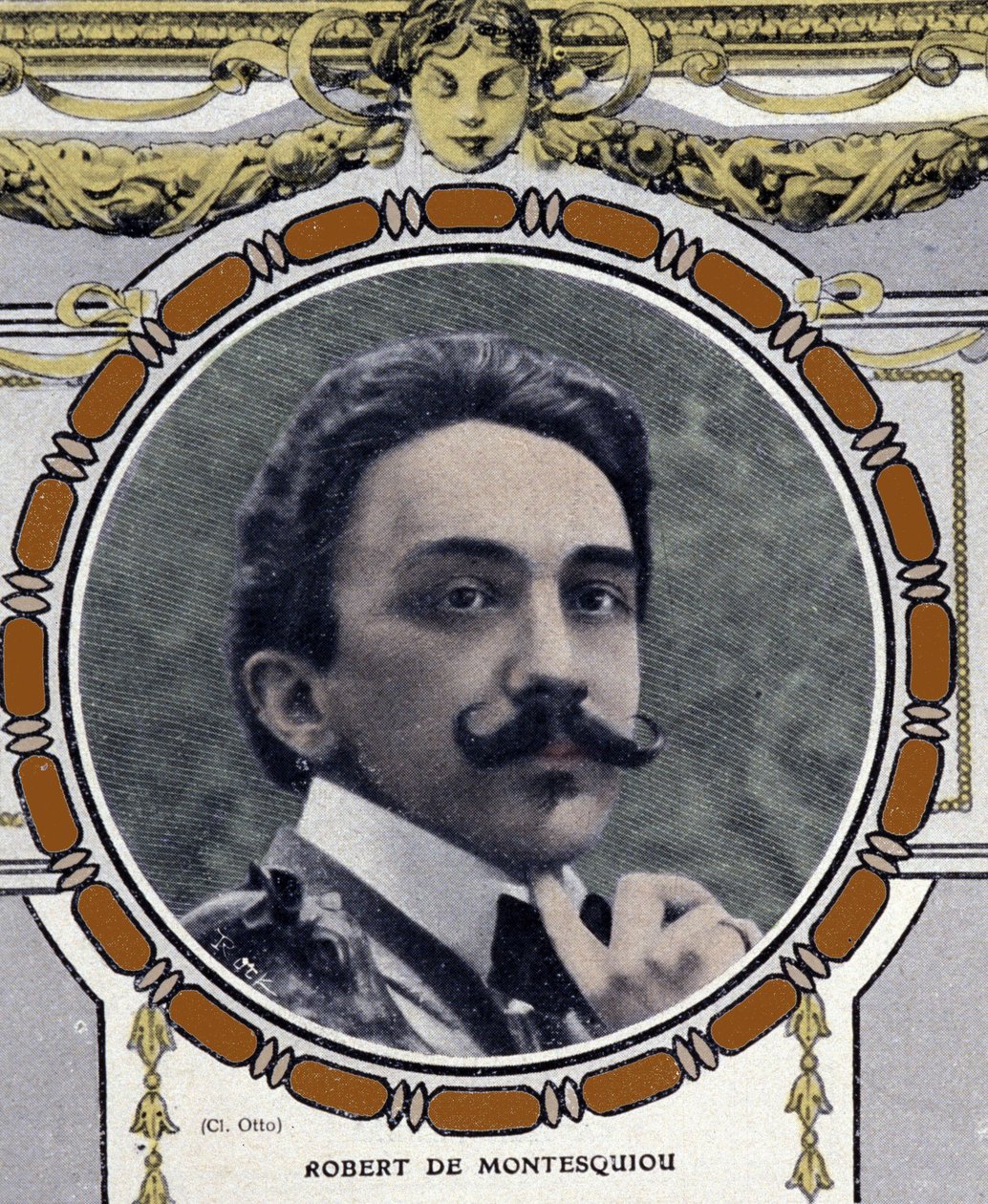 Portrait of Robert de Montesquiou, French writer by French School