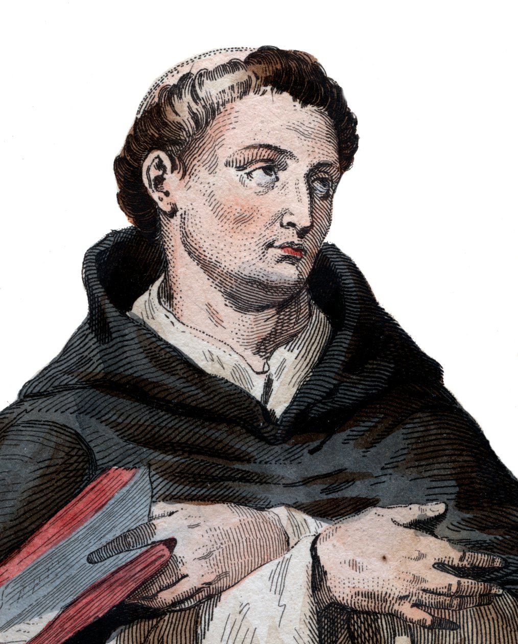 Portrait of Saint Bernard de Clairvaux by French School