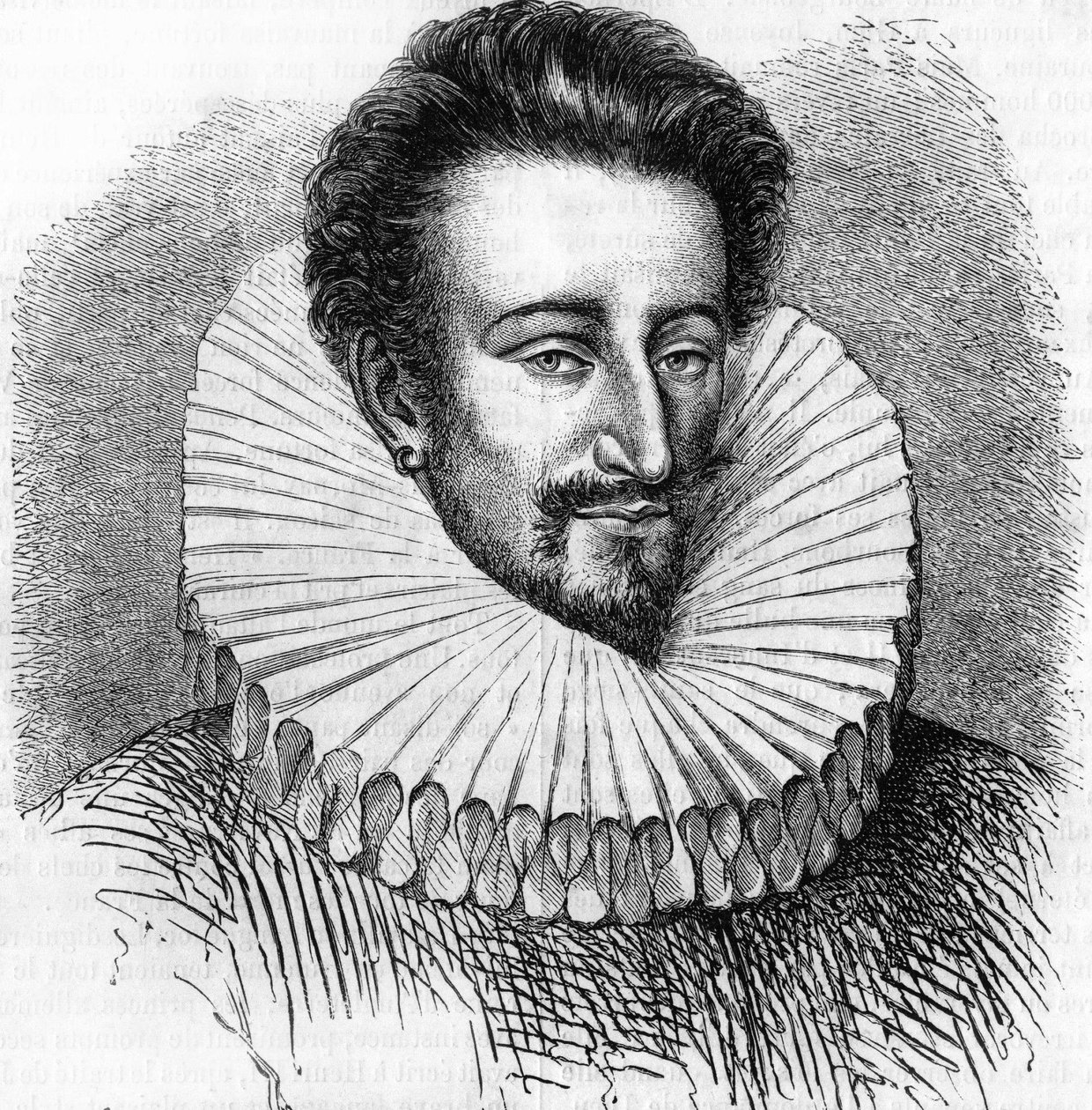 Portrait of the Duke of Joyeuse, Cut by Henry III. In 