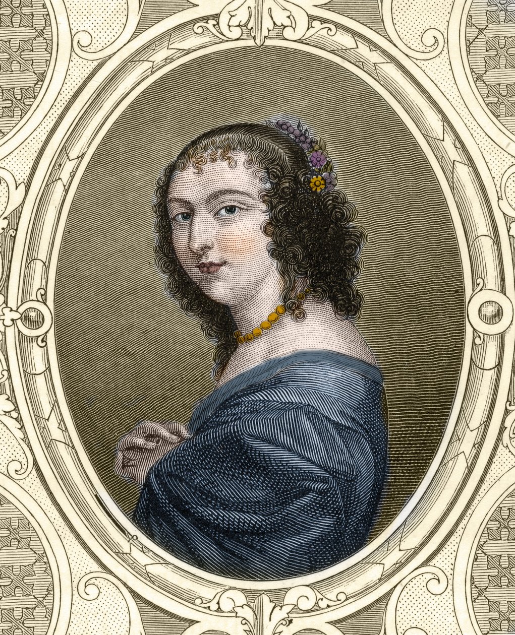 Portrait of the French Writer Anne Ninon de l