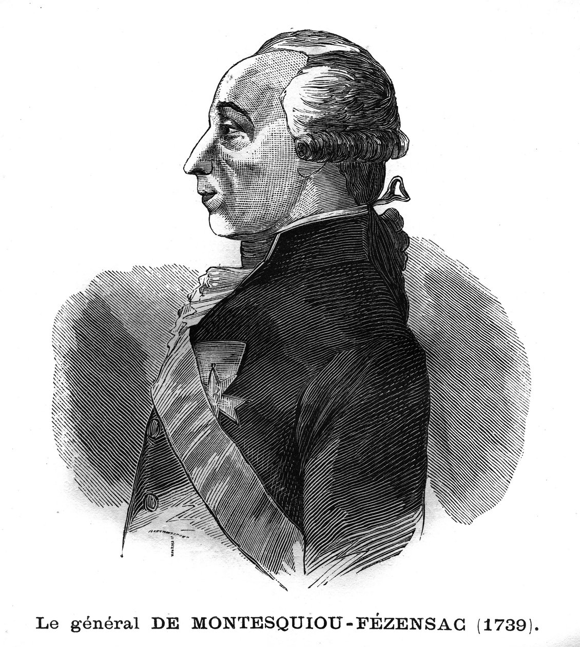 Portrait of the Marquis Anne Pierre Comte de Montesquiou Fezensac by French School