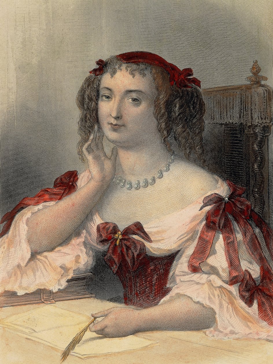 Portrait of the Marquise de Sevigne by French School