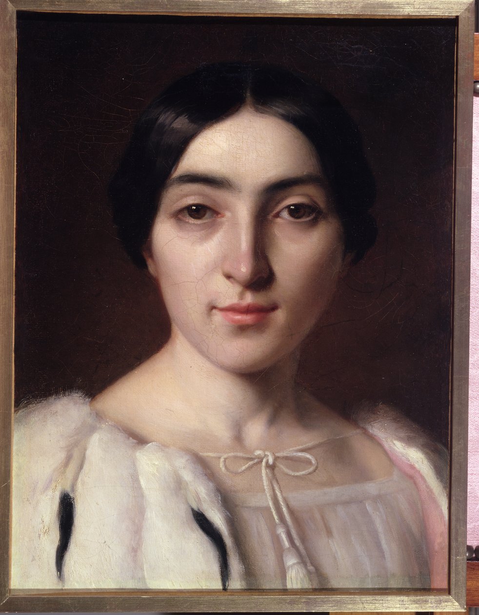 Portrait presumed to be Adele Hugo (1830-1915) by French School