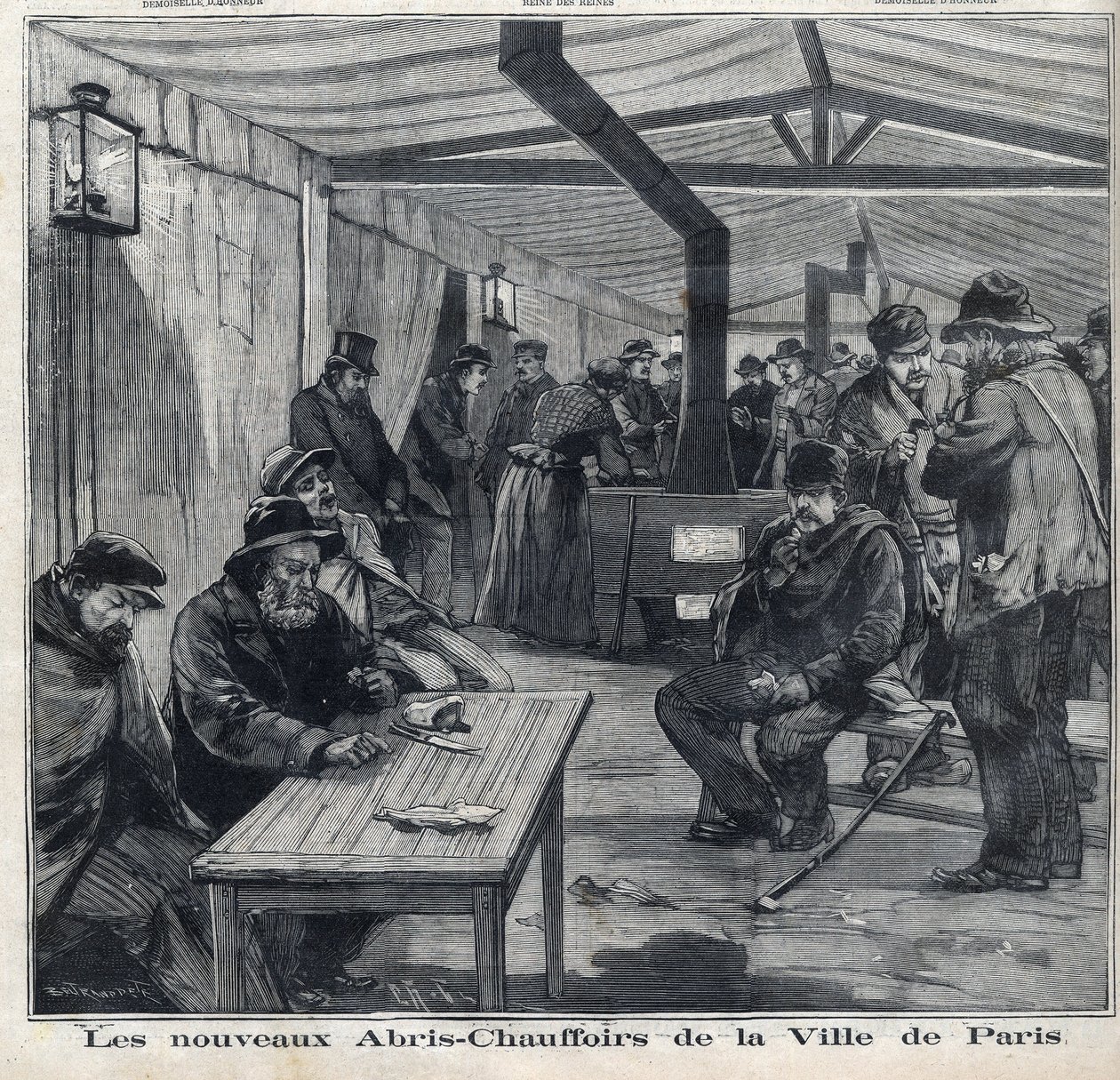 Precarity in the capital: The new heater shelters in the city of Paris where the poor come to heat, in 