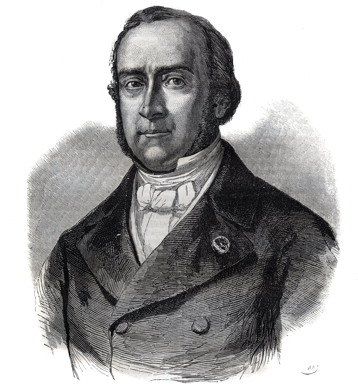 Portrait of Prosper de Chasseloup-Laubat (1805-1873) French politician by French School