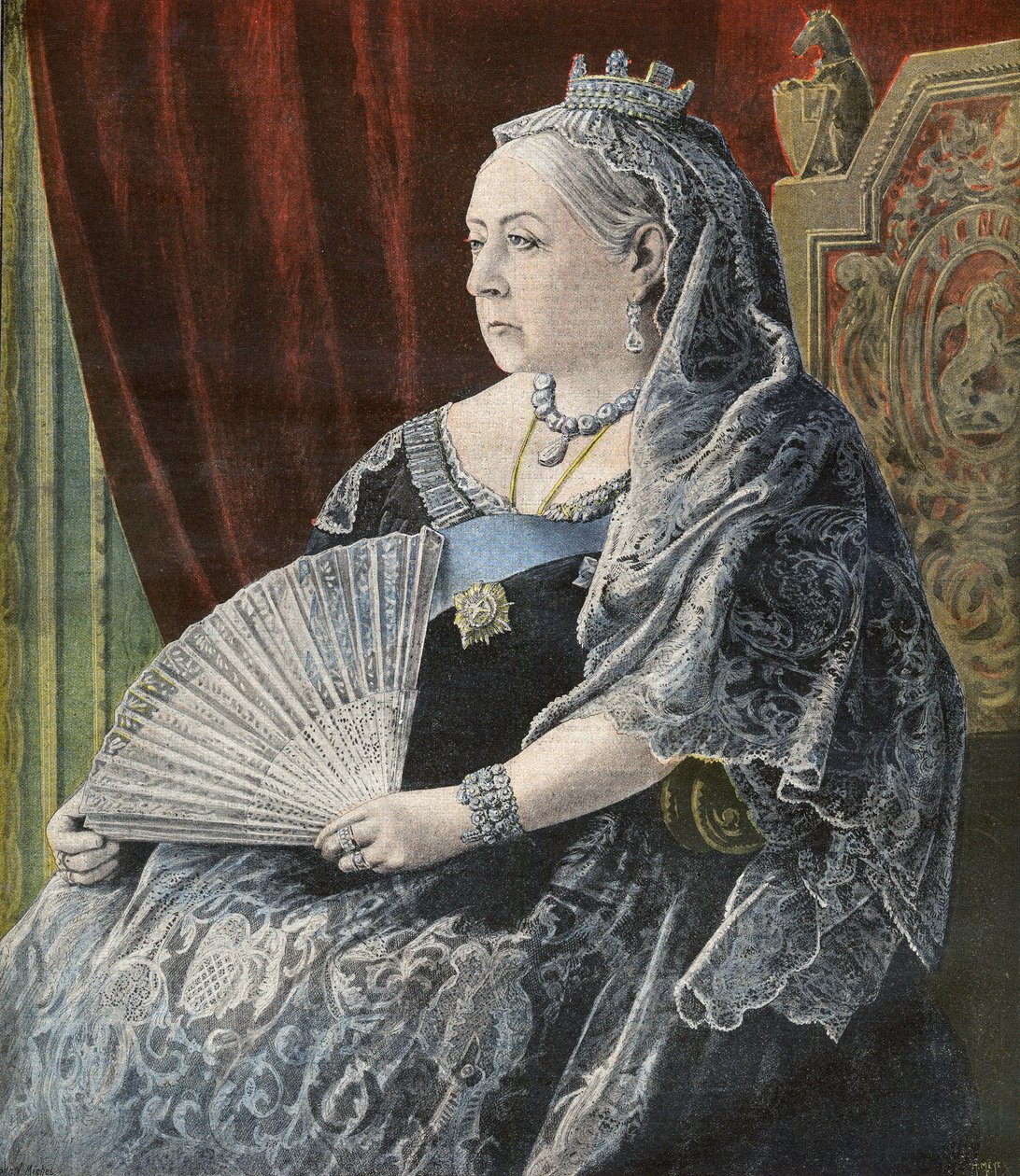 Queen Victoria Queen of England, on her Jubilee - front cover of 