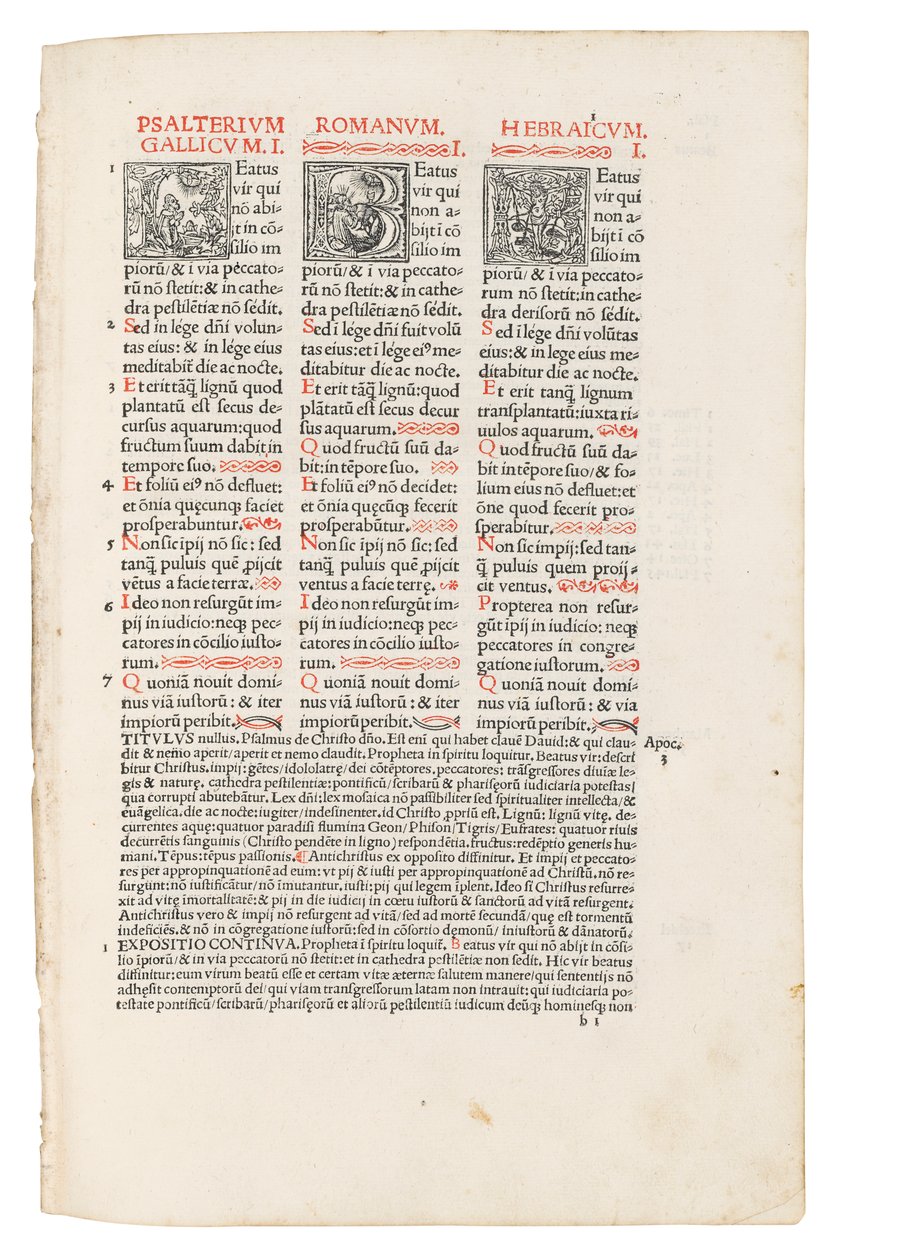 Quincuplex Psalterium, edited by Jacques Le Fèvre d
