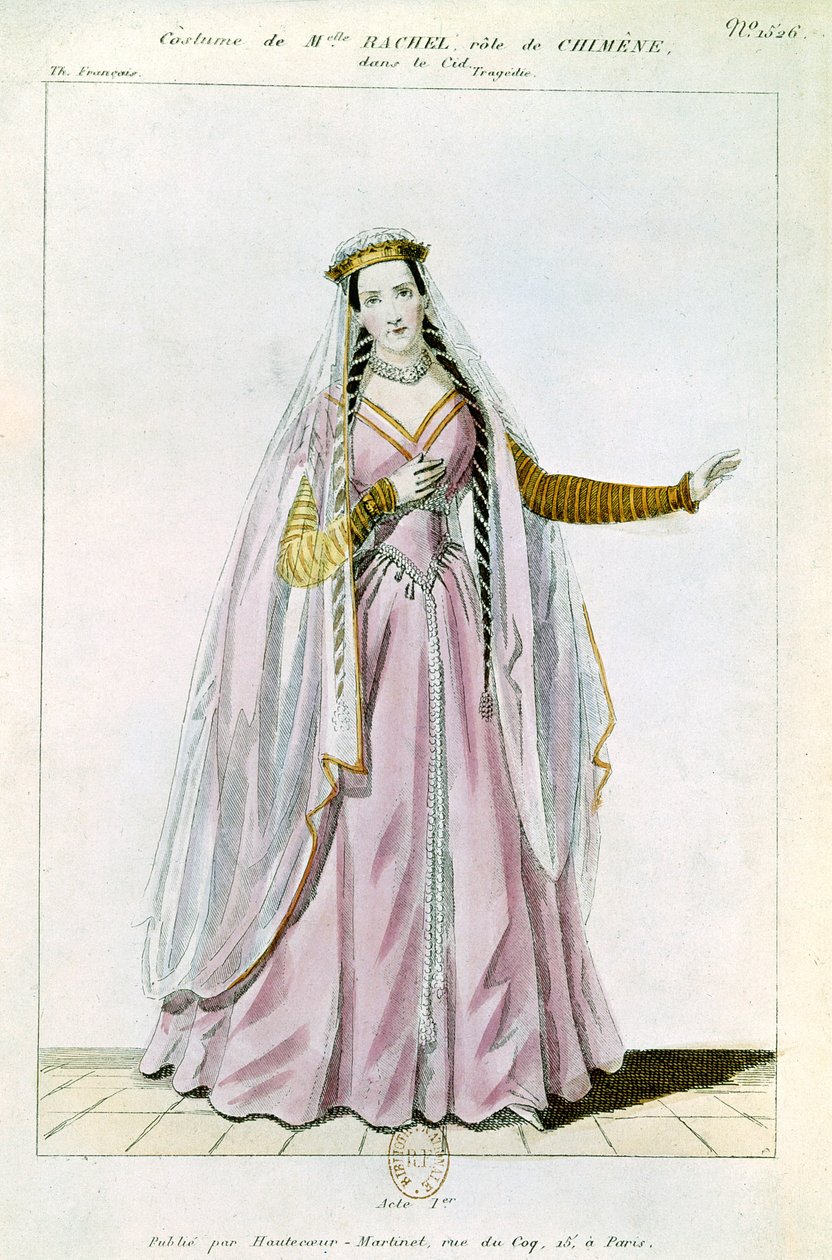 Rachel in the role of Chimene in 