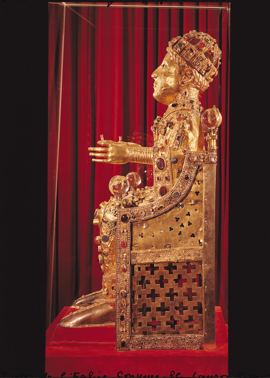 Reliquary statue of Saint Foy, c.980 by French School
