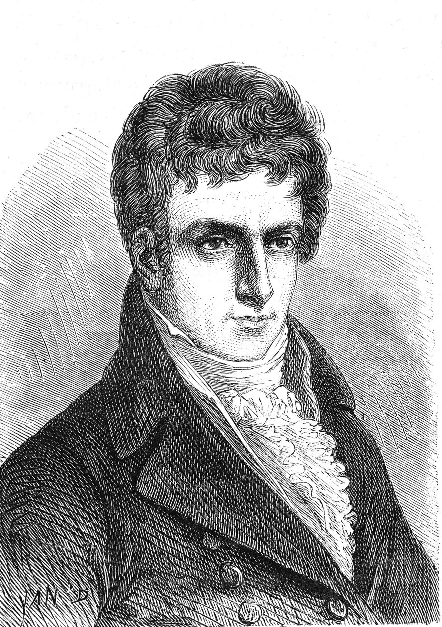 Robert Fulton, American Engineer and Inventor by French School
