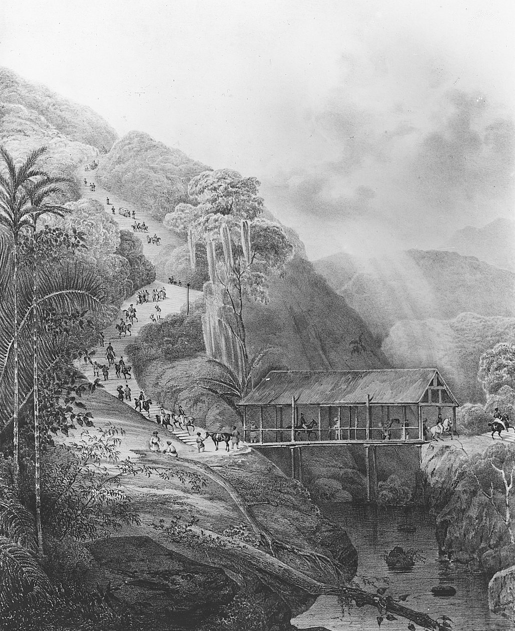 Route de Tondano, on the Celebes Islands, from Voyage de l
