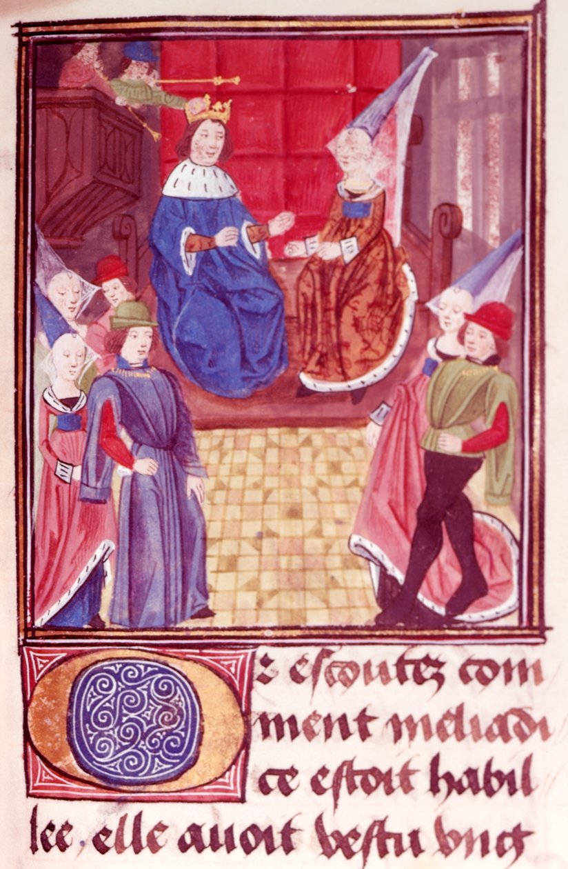 Cleriadus and Meliadice by French School