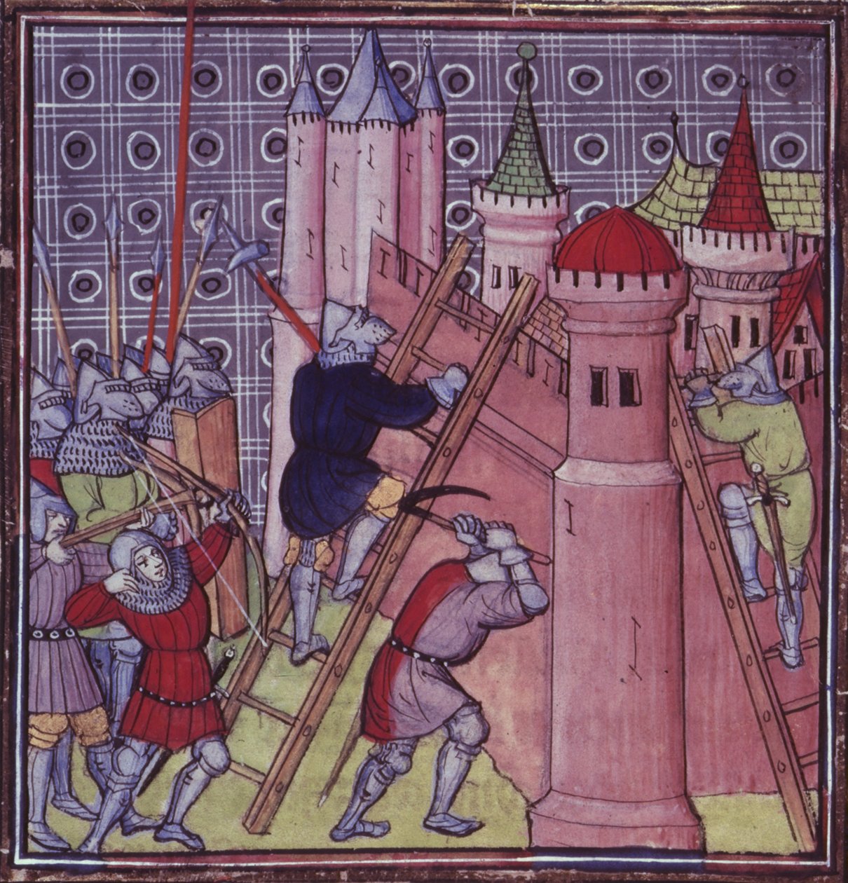 The French destroy Genoa, from 