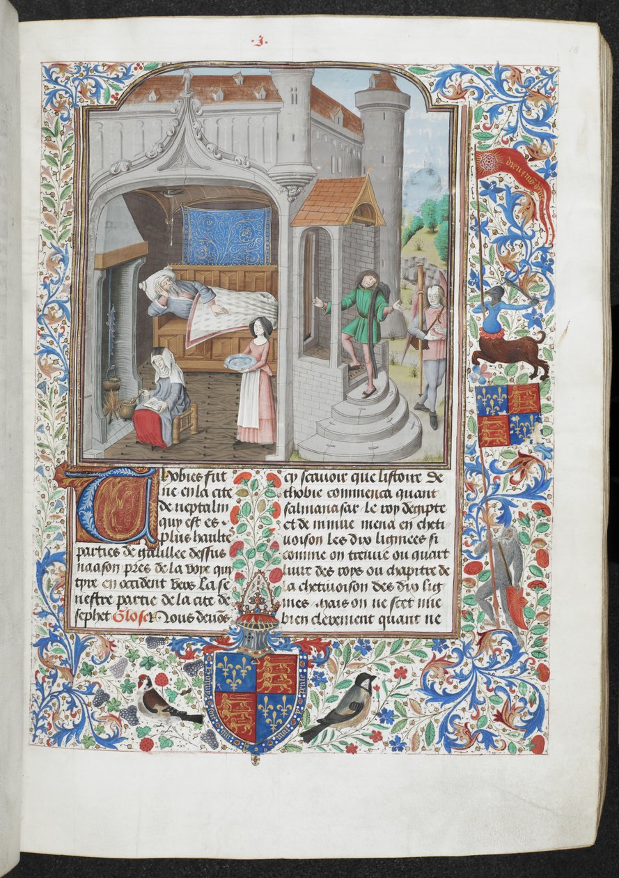 Women Taking Care of a Sick Man, from 