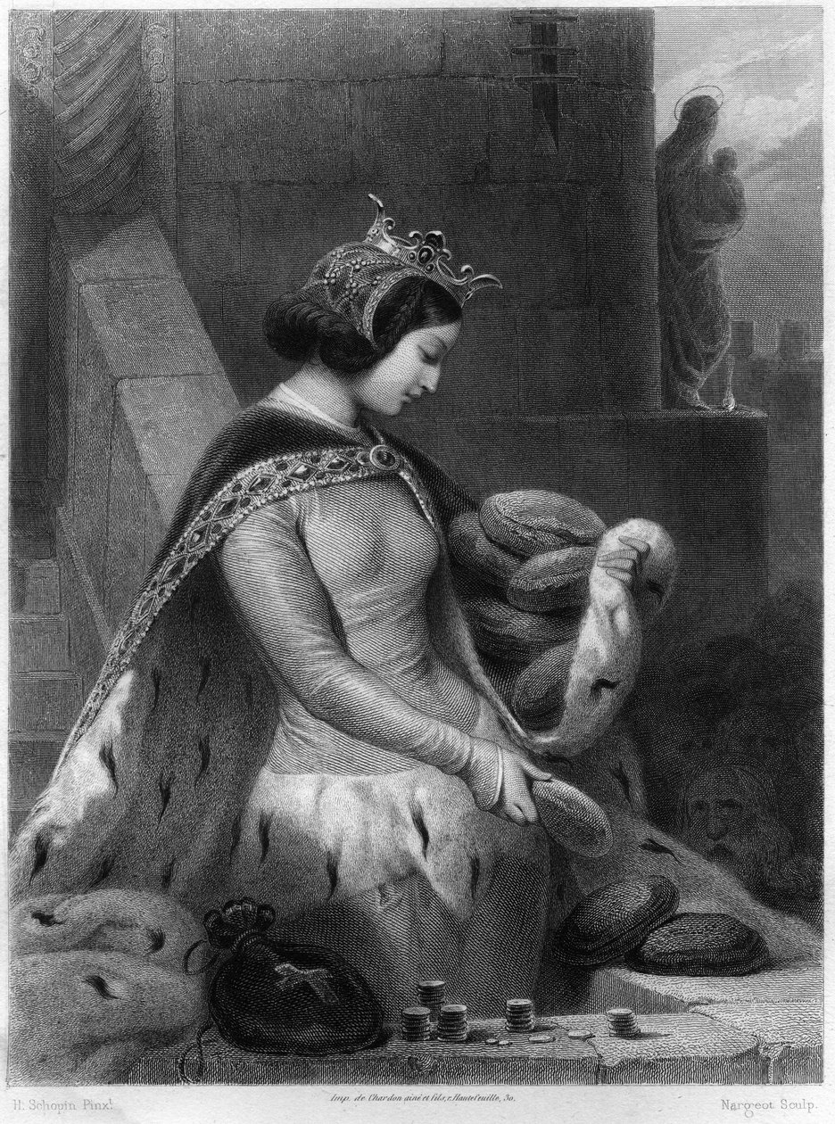 Saint Bathilde, Queen of France (died 680) wife of Clovis II. In 