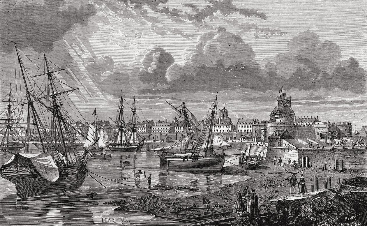 Saint Malo in the 18th Century, from 