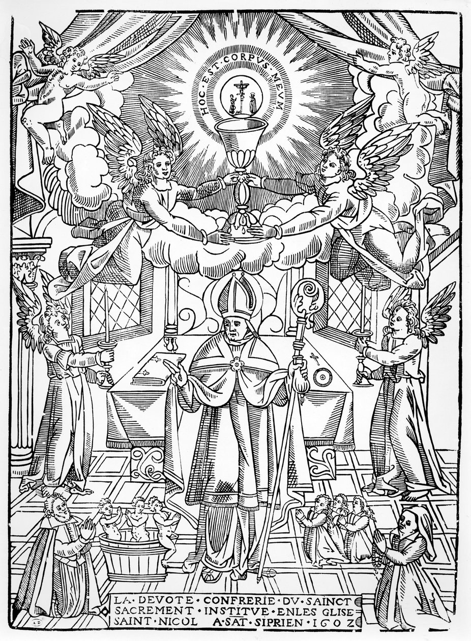 Saint Nicholas, 1602 by French School