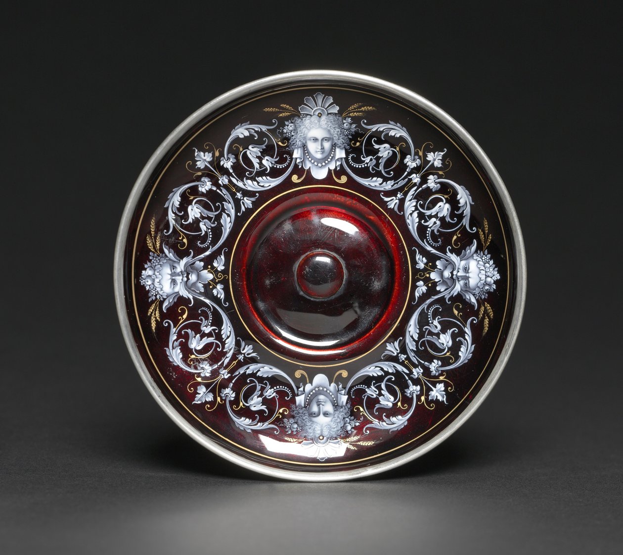 Saucer by French School