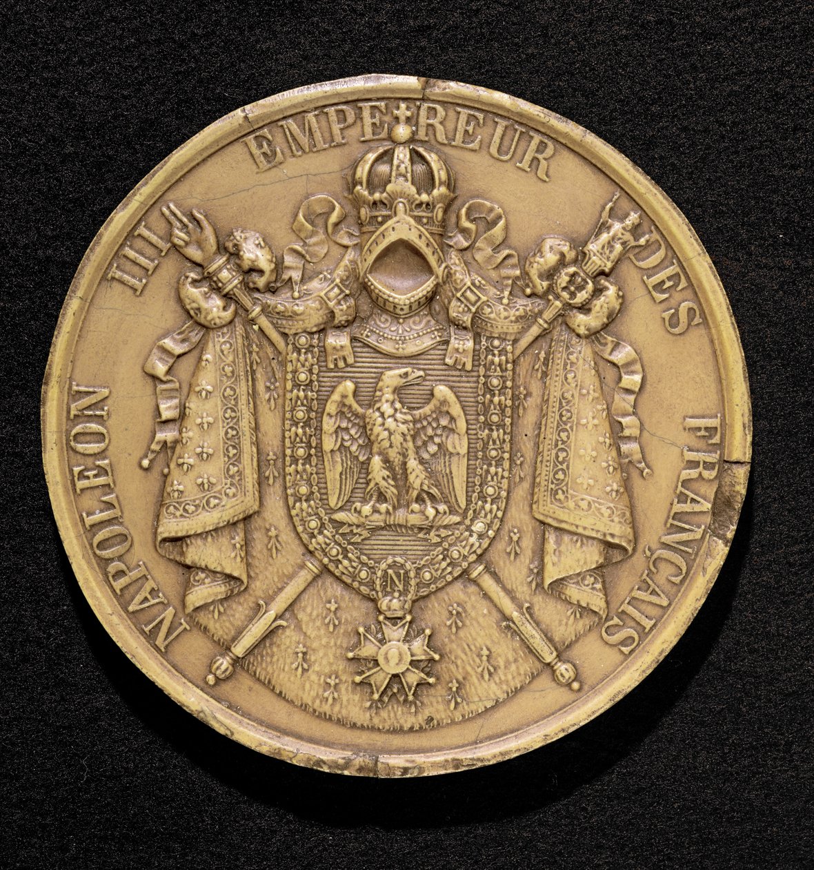 Seal of Napoleon III (1808-73) 1852 by French School