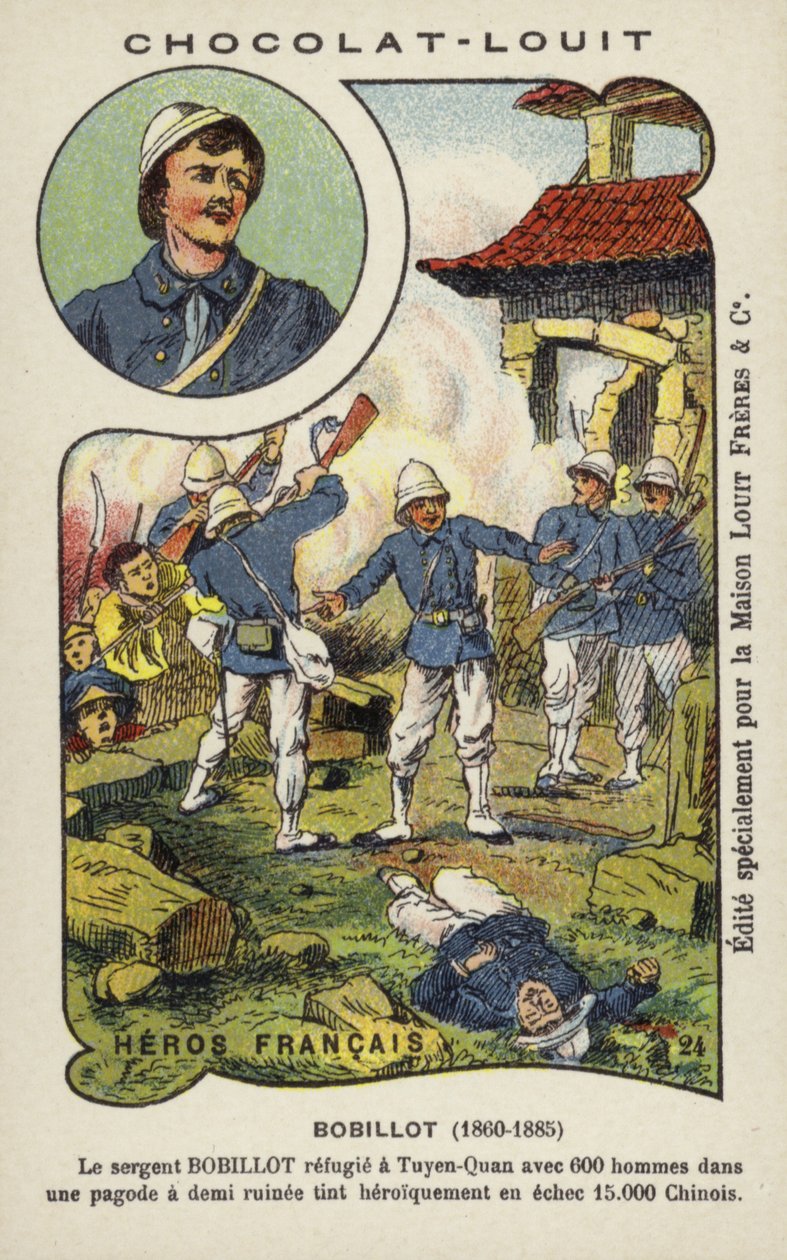 Sergeant Jules Bobillot, French Soldier, at the Siege of Tuyen Quang, Tonkin, Sino-French War by French School