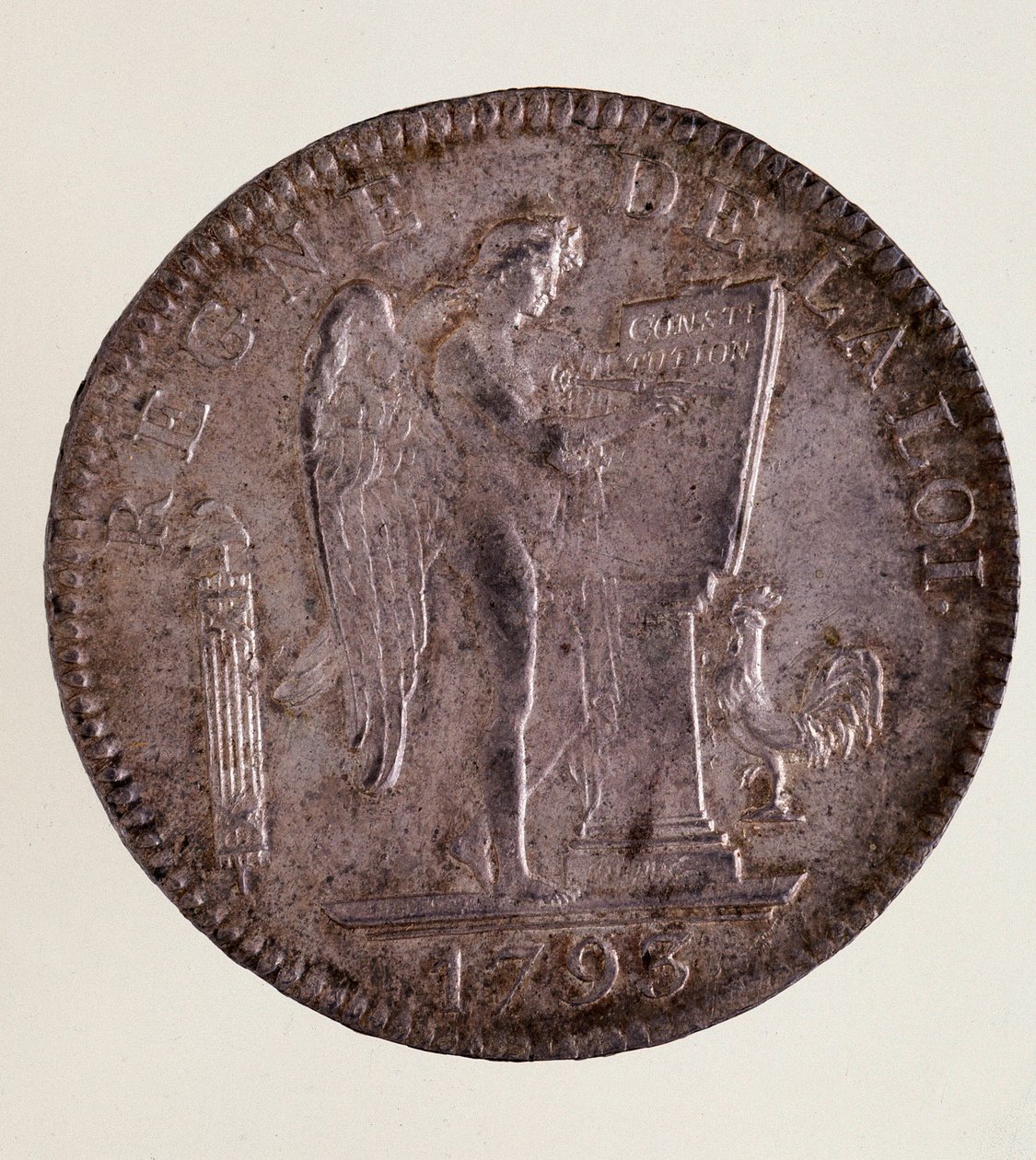 Silver French Ecu, French Republic (1793-1804) by French School
