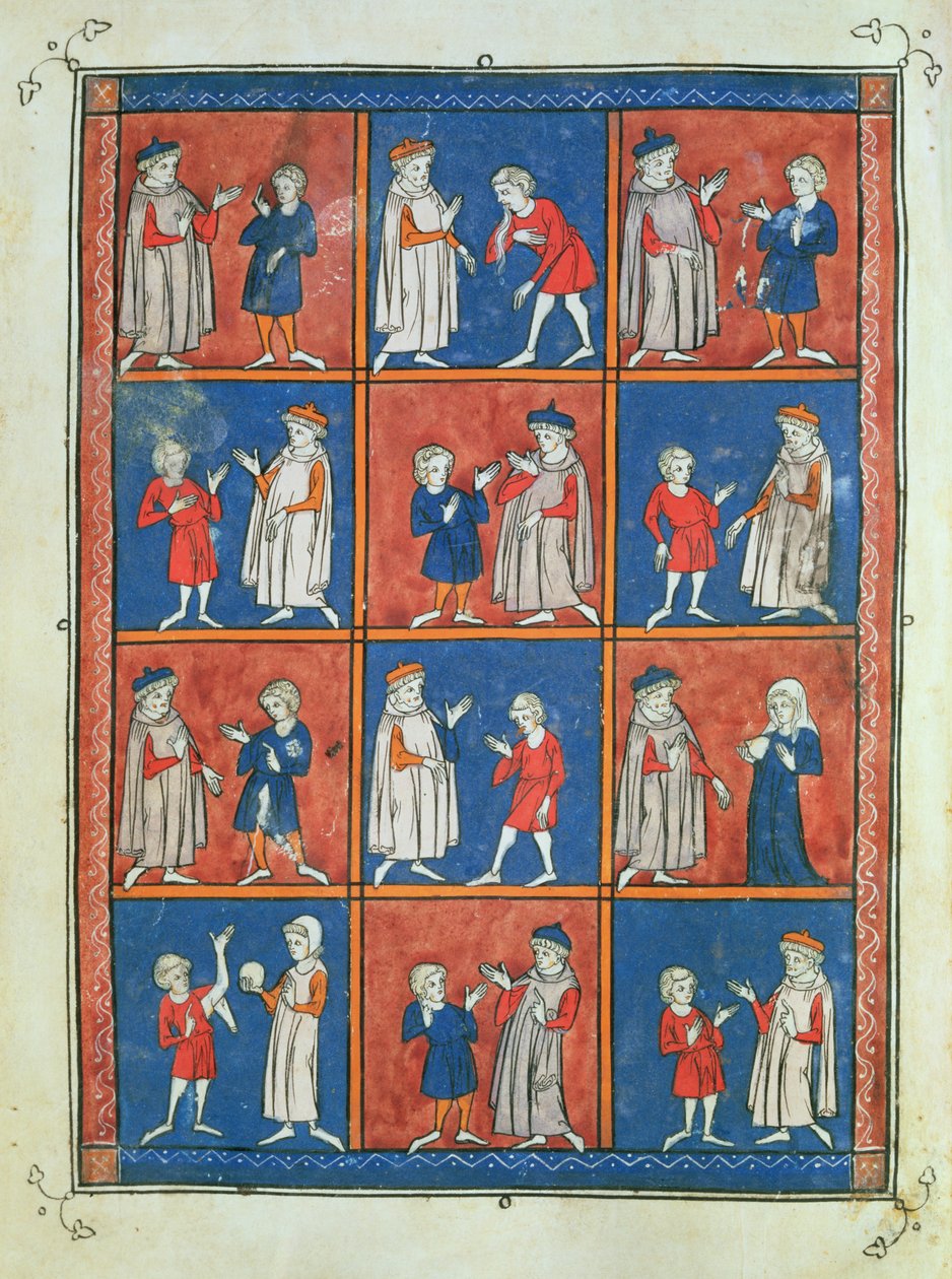 Twelve Ailments, from Chirurgia by Rogier de Salerne by French School