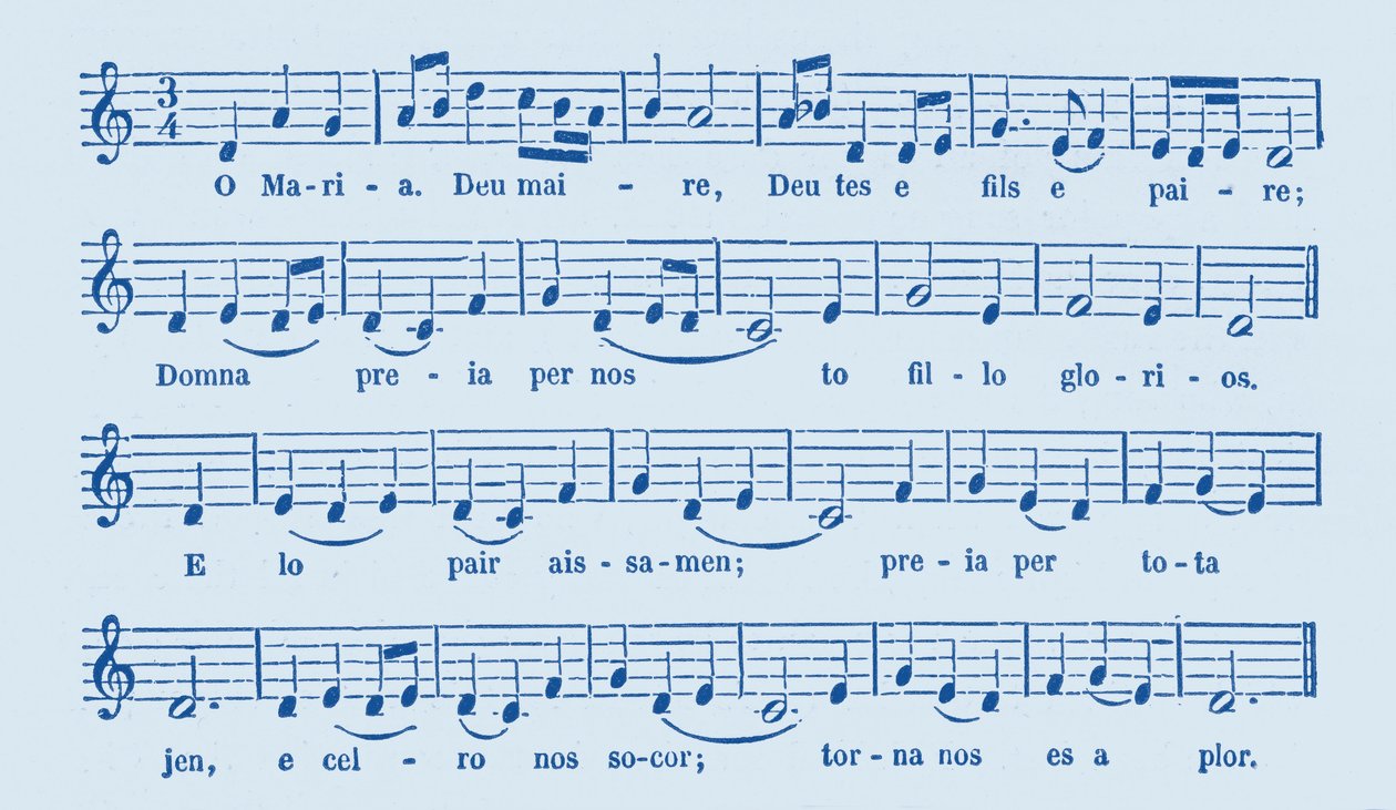 Song of the Crusades by French School