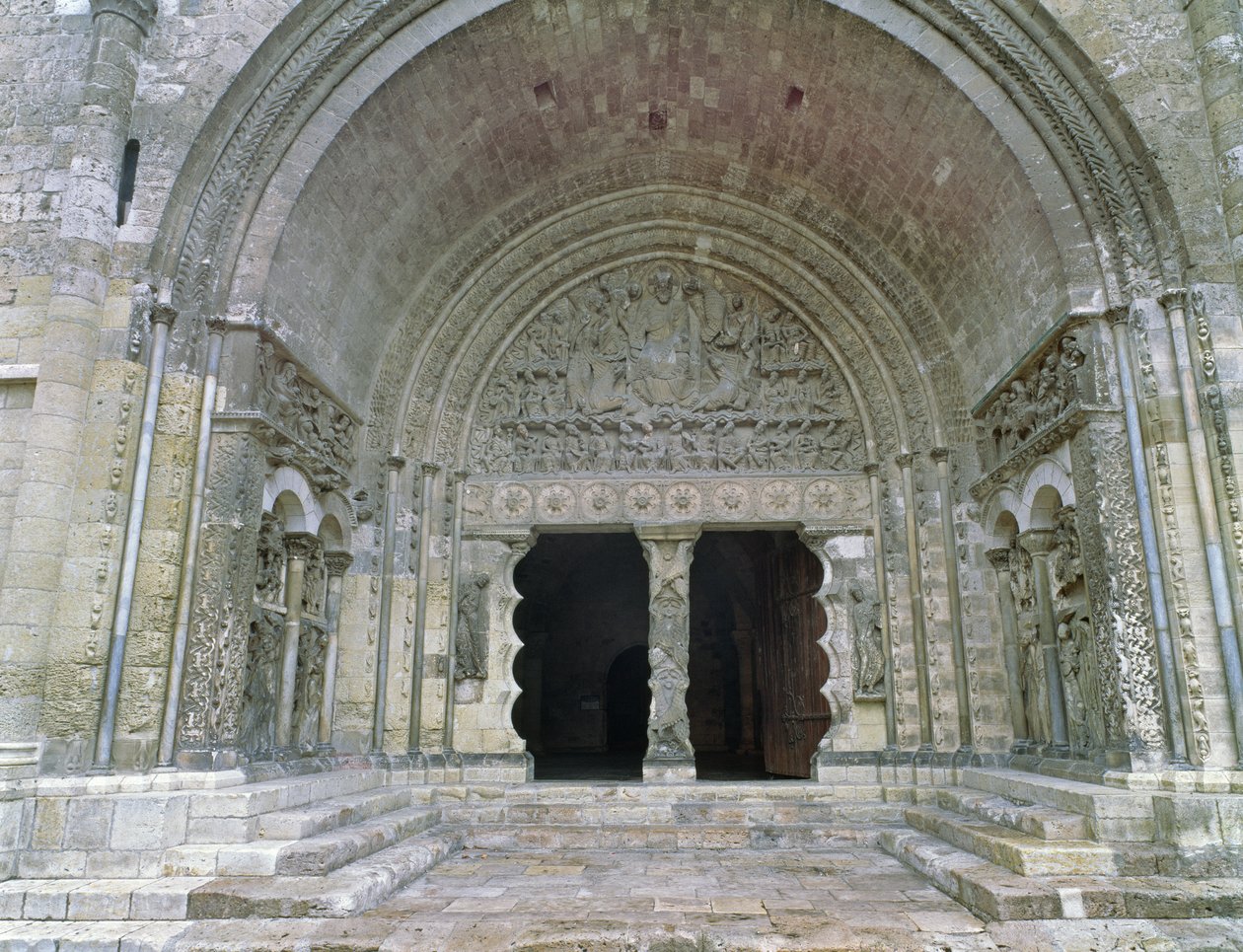 South Portal, built c.1115 by French School