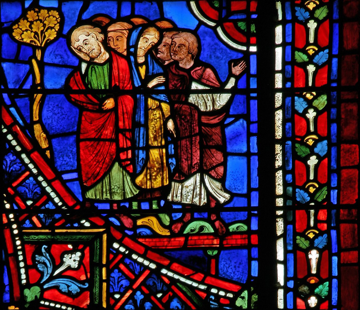 St. Apollinaire: The Faithful at His Funeral by French School