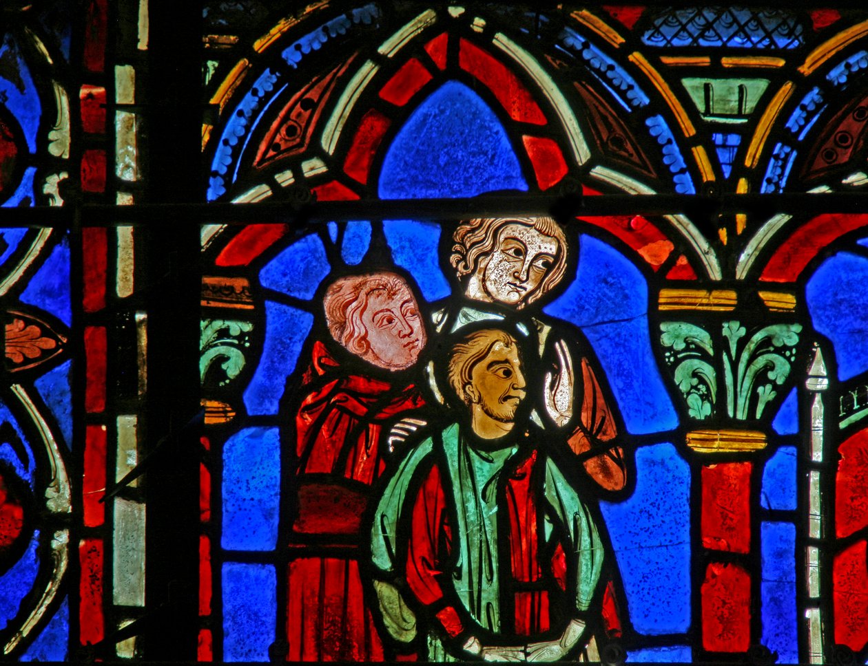 St Cheron window: Clotair