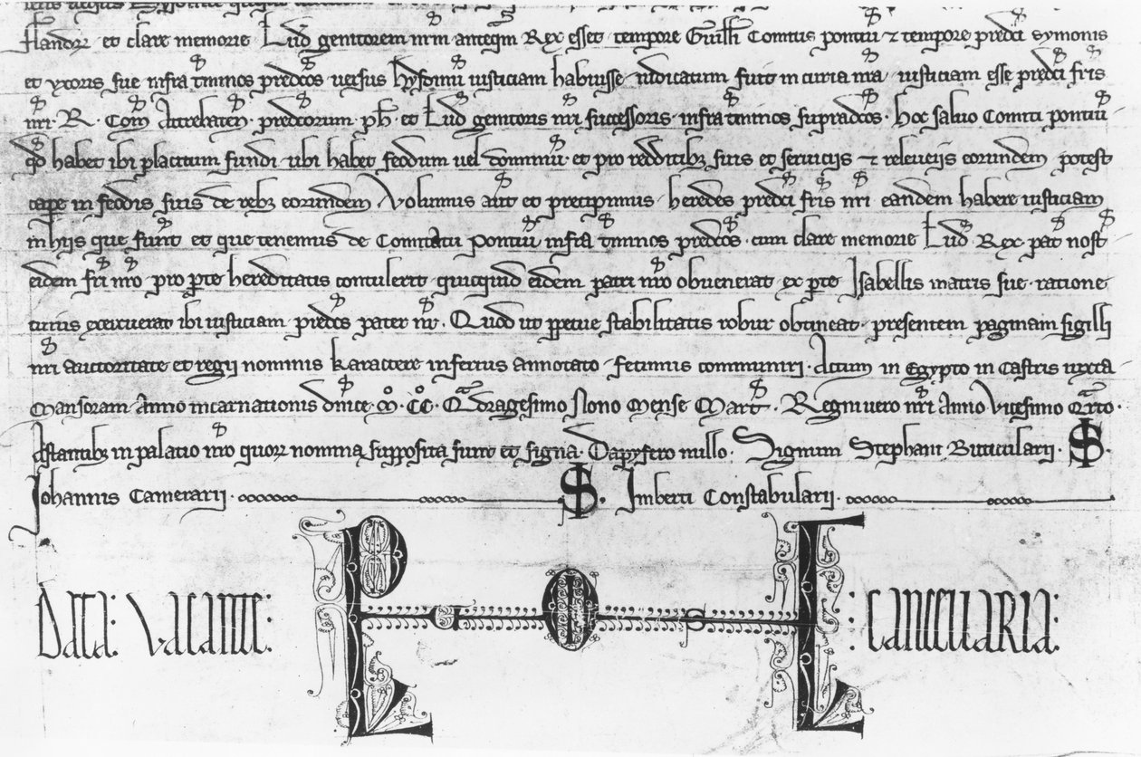 St. Louis regulating the rights of justice of the Counts of Artois by French School
