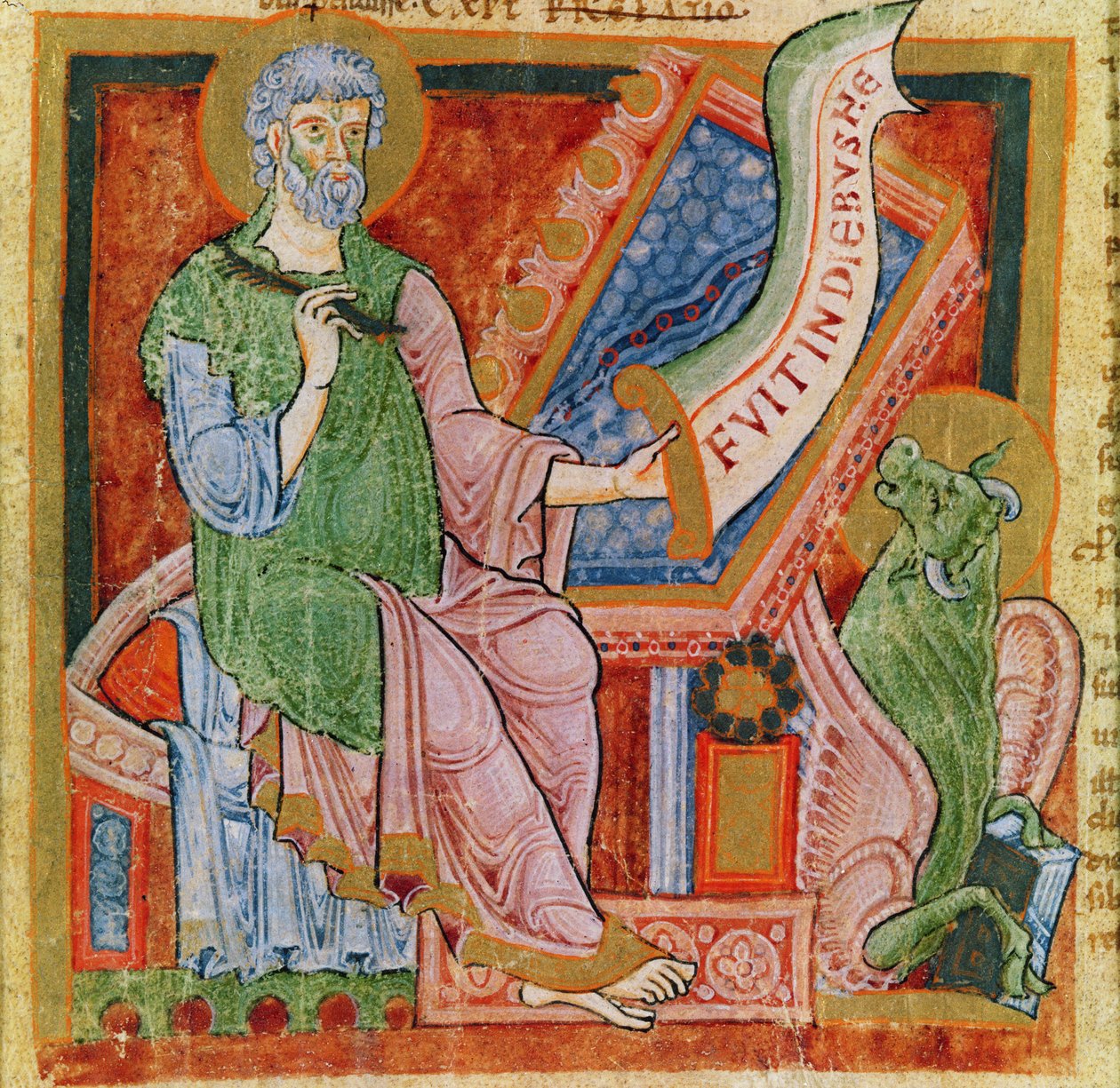 St. Luke the Evangelist, 1120 by French School