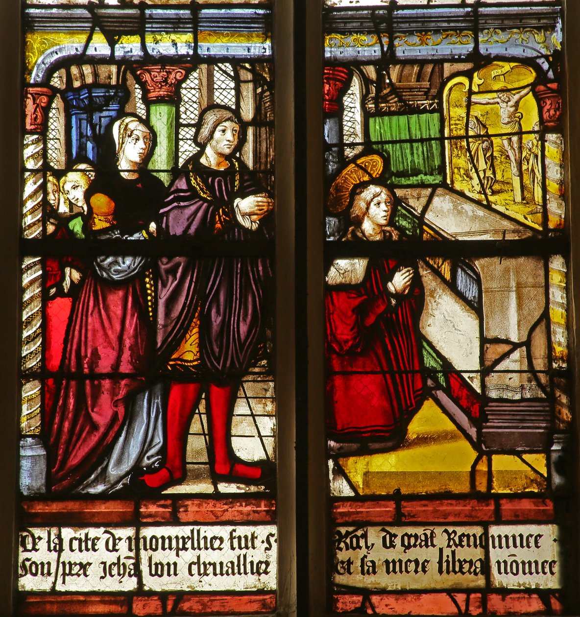 St Roch as a Pious Child by French School