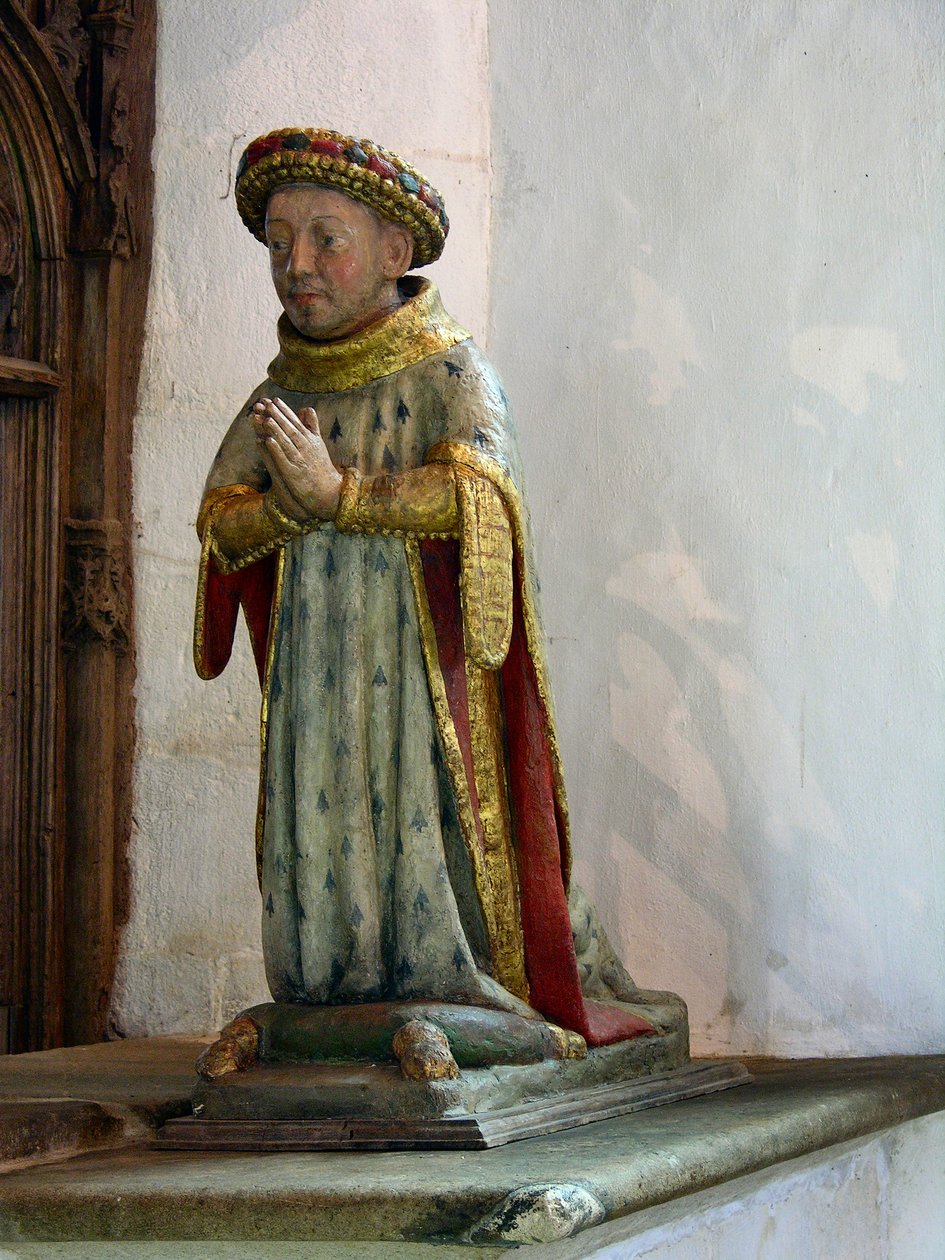 Statue of Jean V, Duc de Bretagne by French School